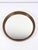 1970s Vintage Round Smoked Brown Acrylic Mirror from Gilac, France, 1970s For Sale - Image 5 of 8