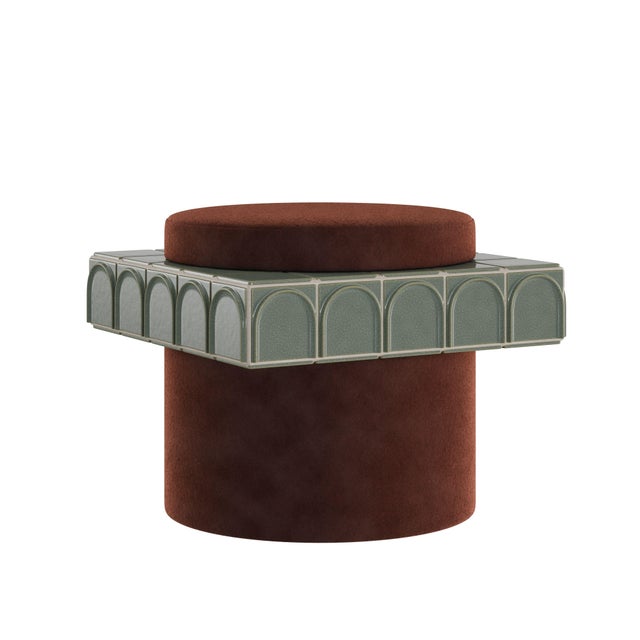 Enigma I Stool Handmade by Malabar For Sale - Image 6 of 18