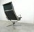 EA124 Lounge Chair in Black Fabric by Charles & Ray Eames for Herman Miller, 1970s For Sale - Image 11 of 12