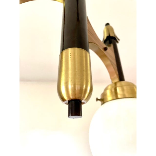 Vintage Italian Pendant Light from Targetti, 1950 For Sale - Image 4 of 15