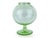 A luminous example of early 20th‑century glasswork, this ivy‑ball‑inspired leech‑bowl–style uranium glass vase brings...
