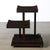 Art Deco Rectilinear Swooping Three Tier Walnut Offset Side Table W/ Plinth Base For Sale In New York - Image 6 of 15