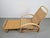 Vintage Extendable Garden Deck Chair in Rattan, 1960 For Sale - Image 14 of 18