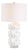 Faux White Coral Table Lamp For Sale