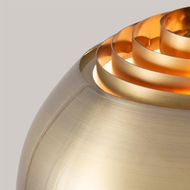 1960s 1960s Morelli Half Dome Brass Steel Wall Lamp by Nova of California For Sale - Image 5 of 7
