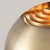 1960s 1960s Morelli Half Dome Brass Steel Wall Lamp by Nova of California For Sale - Image 5 of 7