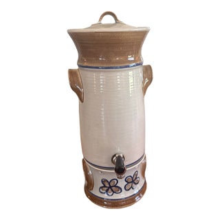 1970s Metlox Poppytrail Bandero Beverage Dispenser and Warming Base For Sale