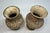 Pair of Antique Handmade Chinese Carved White Lacquer Cinnabar Floral Vase Urn For Sale - Image 10 of 12