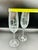 Pristine John Rocha/Waterford Crystal "Circa" Champagne Flutes - Pair For Sale - Image 11 of 12