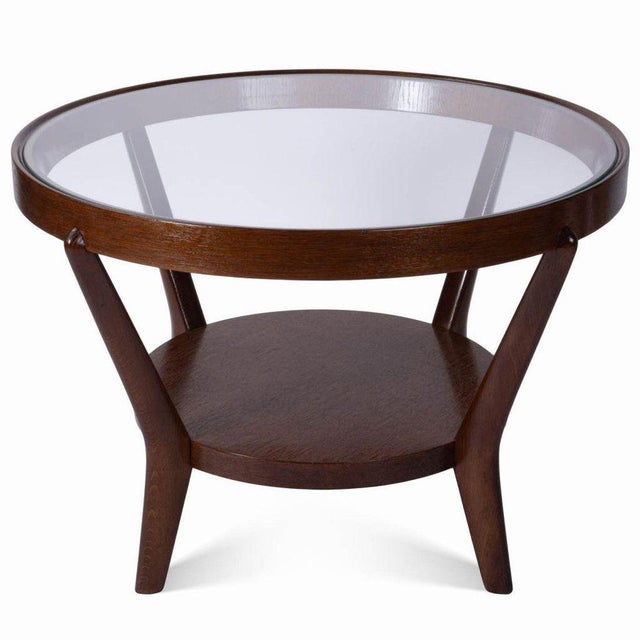 Wood Coffee Table by Antonín Kropáček and Karel Koželka, 1940s For Sale - Image 7 of 7