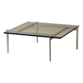 PK61 Coffee Table by Poul Kjaerholm for E. Kold Christensen, Denmark, 1955 For Sale