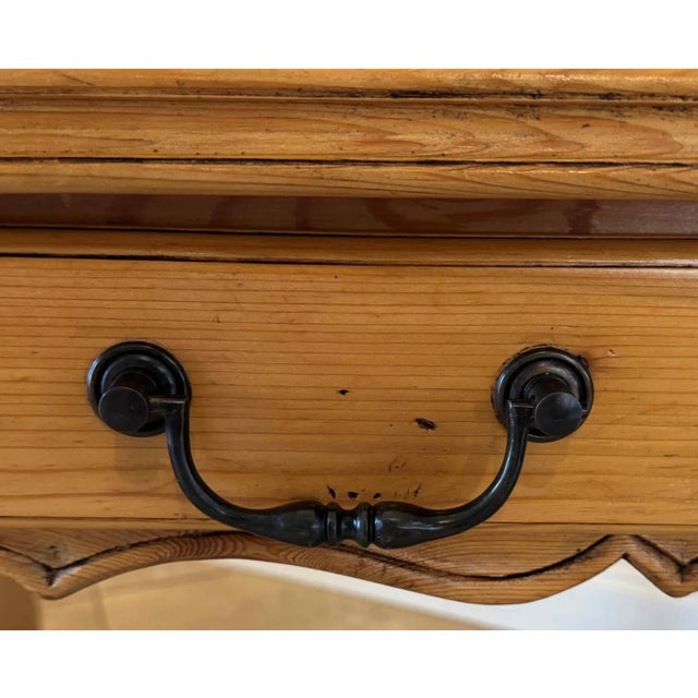 Vintage French Country Pine Desk by United House Wrecking For Sale - Image 16 of 18