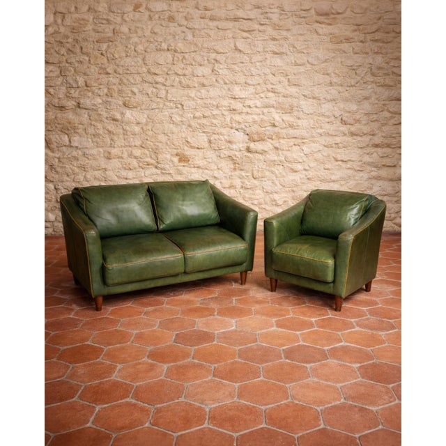 Baxter Sofa and Chair, 1990s, Set of 2 For Sale - Image 12 of 12