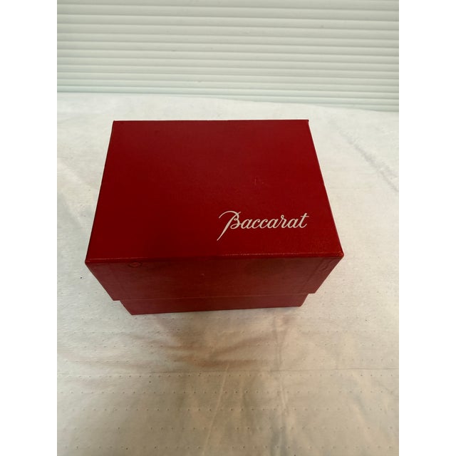 Blue Baccarat Linking Hearts + Box For Sale - Image 8 of 12