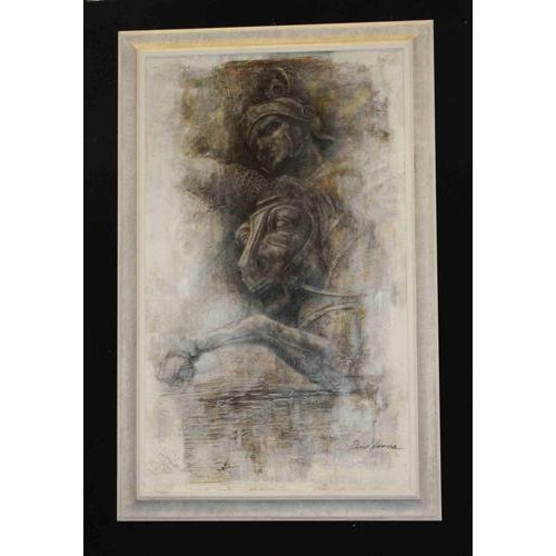Pino Lancia, Under the Arch of Constantine, 2020, Oil on Canvas For Sale - Image 3 of 3