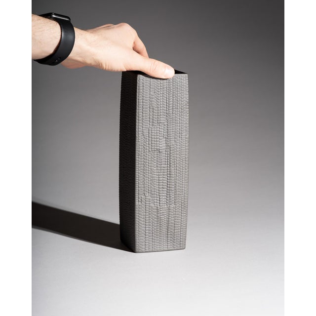 Black Porcelain Vase Trio by Martin Freyer and Elsa Fischer-Treyden for Rosenthal, 1960s, Set of 3 For Sale - Image 17 of 18