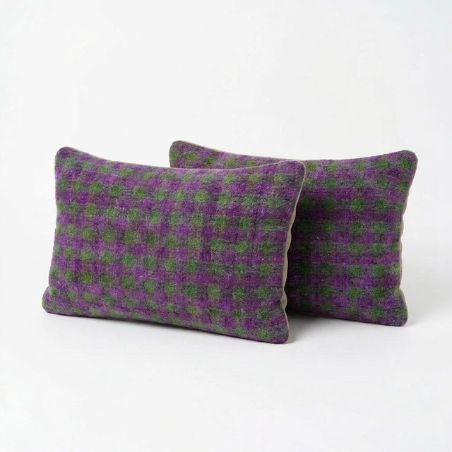 This beautiful 16'' X 24'' pillow cover set was made from authentic Turkish Kilim pieces. Bright colors of wool adorn the...