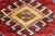 Textile Rustic Super Kazak Red/Beige Wool Rug - 2'0'' X 2'10'' For Sale - Image 7 of 10