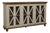 Bayshore 6 Door Crossbar Sideboard - Gray - 72" For Sale
