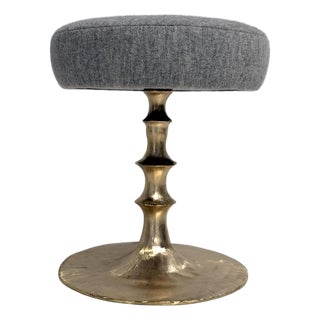 St Paul Primo Stool, Gold Bronze For Sale