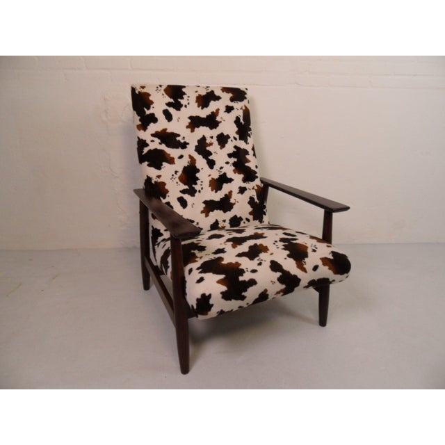 Vintage Lounge Chair in Wood, 1950s For Sale - Image 9 of 10