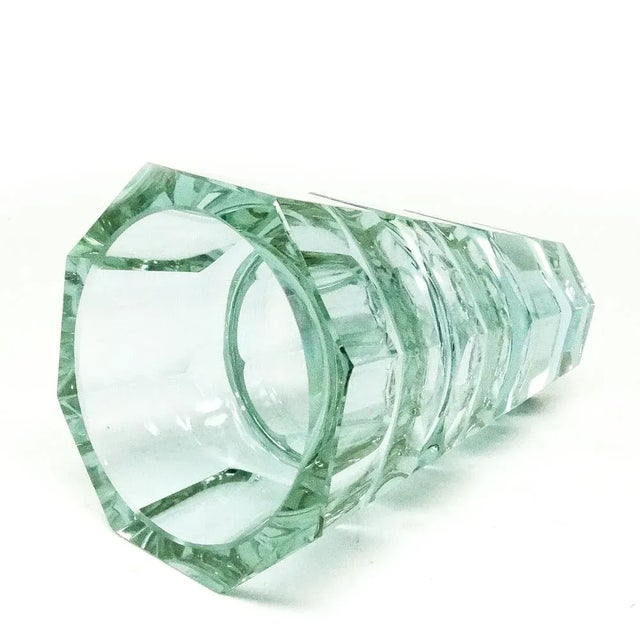 1930s Art Deco Alexandrite Vase from Moser, Czechoslovakia, 1930s For Sale - Image 5 of 10