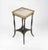 Wood Antique Napoleon III Altana Table in Ebony Wood and Gilded Metal, France For Sale - Image 7 of 7