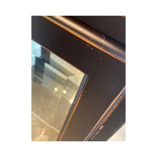 Black Italian Showcase of Venetian Craftsmanship by Simoeng, 1980s For Sale - Image 8 of 12