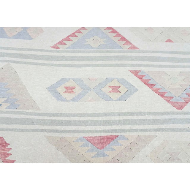 Turkish Kilim Oriental Handmade Flatweave 8'11" x 11'11" #20279 For Sale - Image 4 of 8
