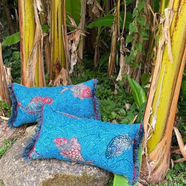 Early 21st Century Abrielle Cushion by Sohil Design For Sale - Image 5 of 7