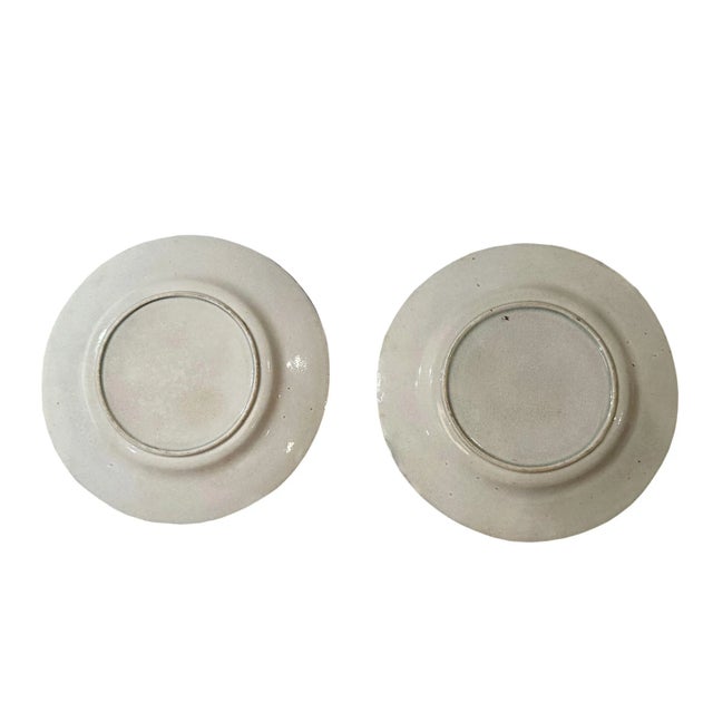 Early 19th Century English Neoclassical Style Plates - a Pair For Sale - Image 5 of 5