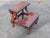 Mid 20th Century Vintage Traditional Mahogany-Finished Hardwood Two-Step Library Stool For Sale - Image 5 of 8