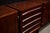 Wood Brazilian Modern Rosewood Credenza With Brass Details by Jean Gillon, Brazil, 1960s For Sale - Image 7 of 14
