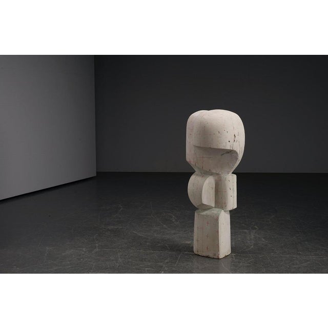 Pol Spilliaert, Abstract Sculpture, Plaster For Sale - Image 10 of 16