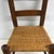 Wood Antique Shaker Style Oak Child’s Chair With Rush Seat. For Sale - Image 7 of 12