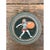 Mid-Century Modern Vintage Painted Metal Plate With Greek Warrior For Sale - Image 3 of 12