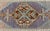 Textile Vintage Turkish Oushak Rug With All-Over Sub-Geometric Medallion Design For Sale - Image 7 of 8