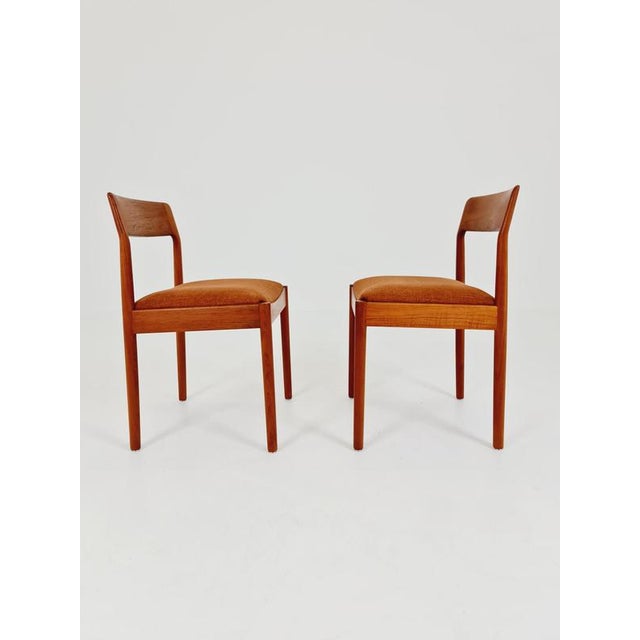 Danish Teak Dining Chairs by Johannes Norgaard, 1960s, Set of 2 For Sale - Image 11 of 14