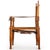 Mid-Century Modern Mid-Century Modern “Safari” Chair in Leather and Oak by Wilhelm Kienzle, 1950s For Sale - Image 3 of 12