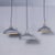 Industrial Industrial Grey Enamelled Pendant Lamp from Benjamin, 1950s For Sale - Image 3 of 11