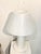 White Lacquered Table Lamp by Guzzini, 1970s For Sale - Image 3 of 8