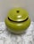 Contemporary Vintage Bamboo Jonathan Adler Green Storage Vessel For Sale - Image 3 of 8