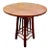 Hickory Wood Side Table For Sale