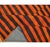 Galerie Shabab Collection Mid-20th Century Orange and Black Turkish Flat-Weave Kilim Room Size Accent Rug For Sale - Image 10 of 10