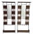 Rattan and Metal Lockers, Set of 2 For Sale