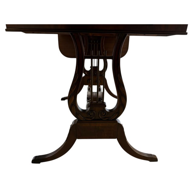 1920s Robert W Irwin Harp Table For Sale - Image 10 of 17