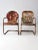 Mid-Century Metal Patio Chairs Set of 2 For Sale - Image 4 of 11