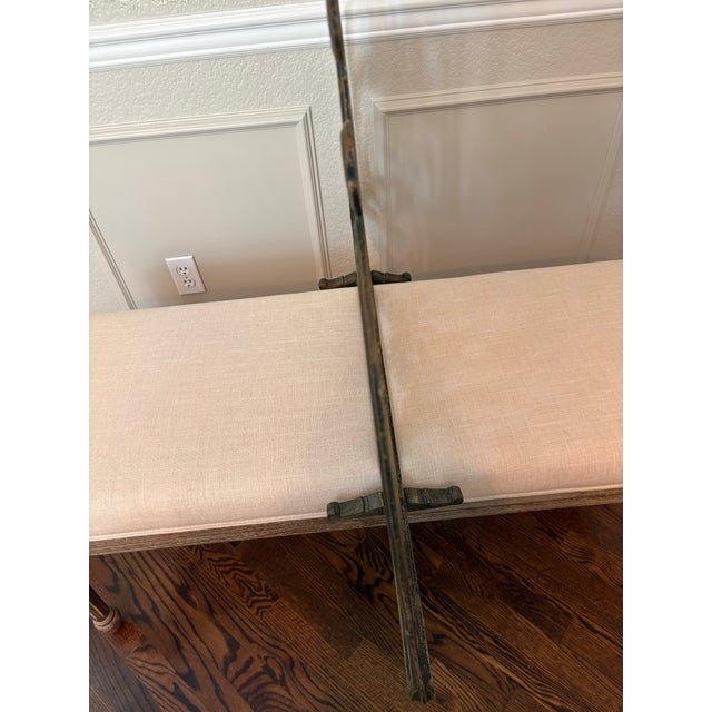 Traditional w.c. Bradley UniFlame Ornate Cast Aluminum Fireplace Screen For Sale - Image 9 of 11