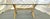 A timeless vintage McGuire Style dining table from the mid 20th century. The base is made of curved bamboo wrapped in...