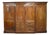 19th Century Mahogany Four-Door Breakfront Wardrobe, 1860s For Sale
